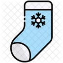 Sock Decoration Snowflake Icon