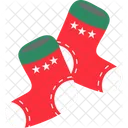 Sock Santa Decoration Icon