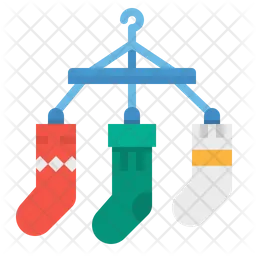 Sock Hanger  Icon