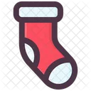 Weihnachten Socke Kleidung Symbol