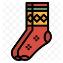 Socke Weihnachten Kleidung Symbol