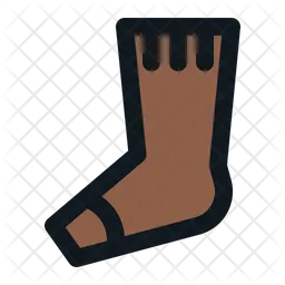 Socke-Socken-Kleidung-Bekleidung-Mode  Symbol