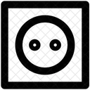 Steckdose Steckdosenverteiler Strom Symbol