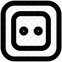 Steckdose Steckdosenverteiler Strom Symbol