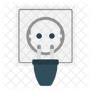 Steckdose Adapter Schalter Symbol