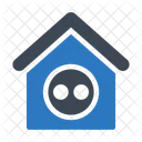 Steckdose Haus Heim Symbol