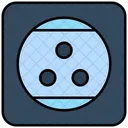 Steckdose Elektrische Steckdose Elektrische Symbol