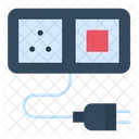 Steckdose Stromversorgung Strom Symbol