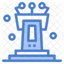 Sockel Podium Rede Symbol