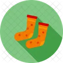 Socken Schuhe Weihnachten Symbol