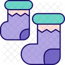 Socken Schuhe Winter Symbol