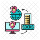 Socks-Protokoll  Symbol