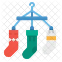 Kleiderbugel Socke Trocknen Symbol