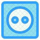 Socket Electric Connector Icon