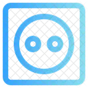 Socket Electric Connector Icon