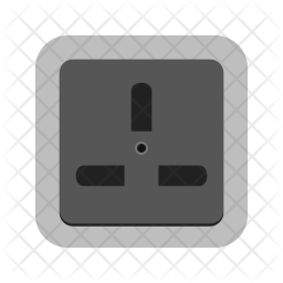 Socket Icon - Download in Flat Style