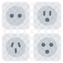 Socket Electrician Electricity Icon