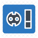 Socket Switch Electric Icon