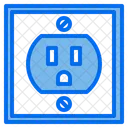 Electric Outlet Plug Icon