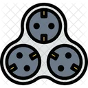 Socket Outlet Connection Icon