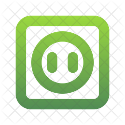Socket Icon - Download in Gradient Style