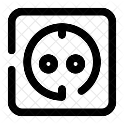Socket Icon - Download in Line Style