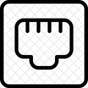 Socket-Netzwerk  Symbol