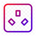 Socket Type H Power Connection Electrical Plug Icon