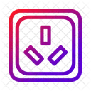 Socket Type H Power Connection Electrical Plug Icon