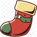 Sock Christmas Clothes Icon