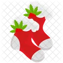 Christmas Socks Winter Icon