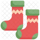 Socks Winter Christmas Icon