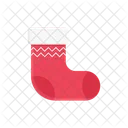 Socks Christmas Footwear Icon
