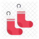 Socks Woolen Christmas Icon