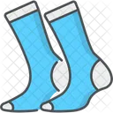 Socks Clothes Doodle Icon
