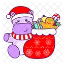 Hippo River Horse Lake Icon