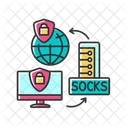 Socks Protocol Icon