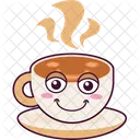 Cup Smiling Coffee Icon