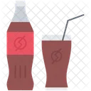 Soda Glass Straw Icon