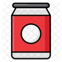 Tin Pack Soda Canned Drink Icon