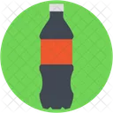 Limo Flasche Sprudelnd Symbol