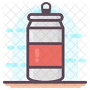 Soda Can Tin Pack Canned Drink Icon