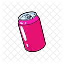 Soda Can Drink Can Sticker Icon
