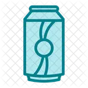Soda Canned Drink Cola Icon