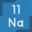 Sodium Periodic Table Chemistry Icon