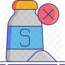 Sodium Free Sodium Prohibited Sodium Icon