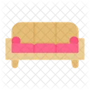 Sofa Muebles Hogar Icon