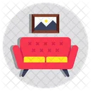 Sofa Sofa Sillon Icon