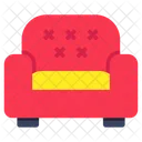 Sofa Sofa Sillon Icon