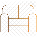 소파 카우치 러브시트 아이콘